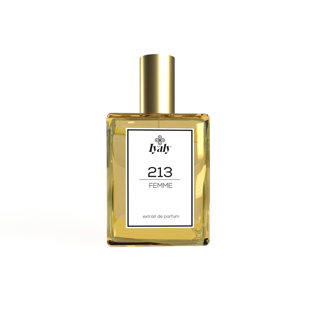 213 - Fragancia original de Iyaly inspirada en &quot;BLACK OPIUM&quot; (YSL)