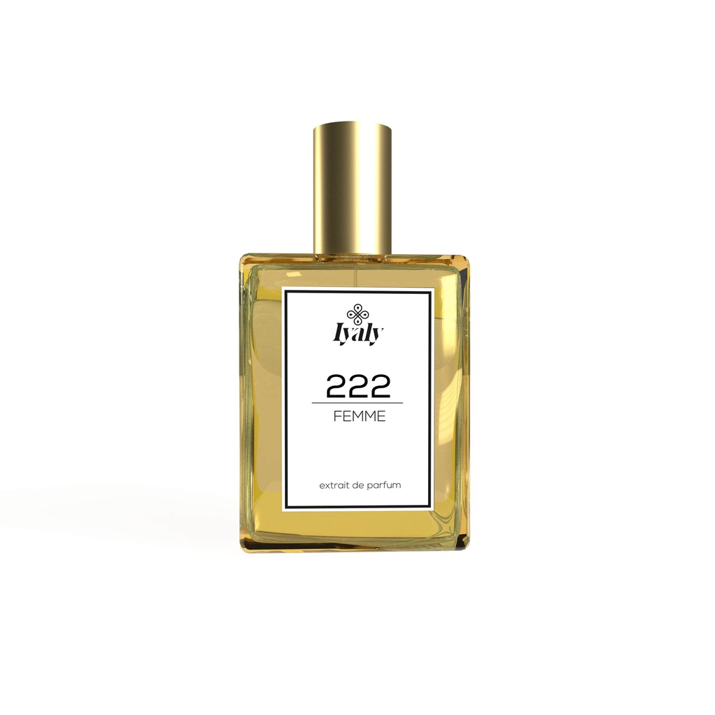 222 - Fragancia original Iyaly inspirada en &quot;L'INTERDIT ROUGE&quot; (GIVENCHY)