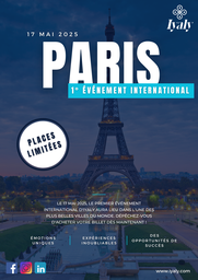 Ticket Standard - International Event 17/05/2025 à Paris 